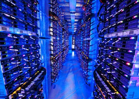 Cloud Infrastructure Network Background